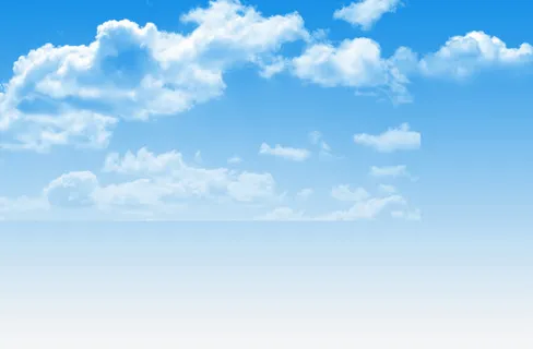整片蓝天白云免抠