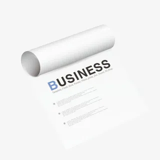 矢量文件纸张免抠