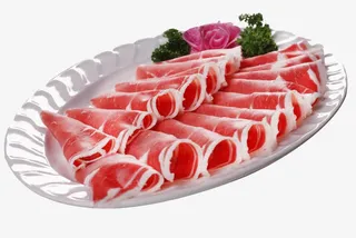 美味羊肉卷免抠