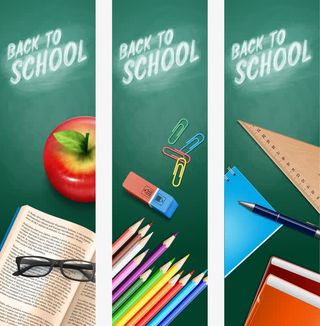 矢量学习元素背景