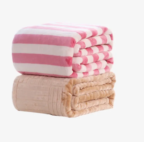 空调午睡毯珊瑚绒毛毯免抠