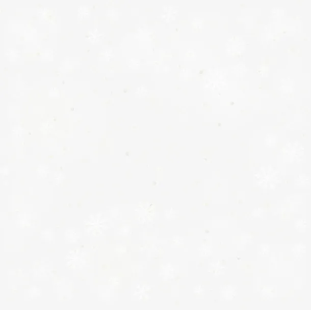 白色漂浮雪花免抠