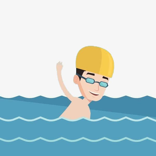挥手的男人免抠