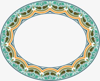 绘画纹理边框免抠