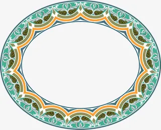 绘画纹理边框免抠