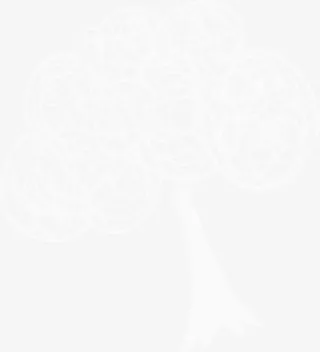 手绘线条大树免抠