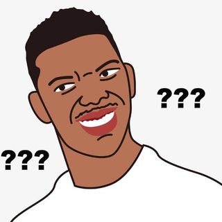 黑人疑惑表情包免抠