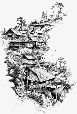 古老的老房子免抠