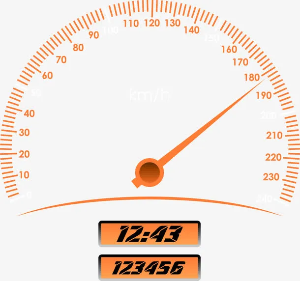 仪表盘矢量图免抠