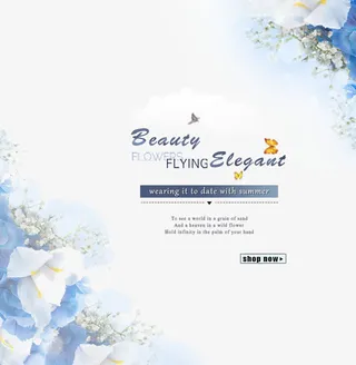 清新可爱风格背景素材