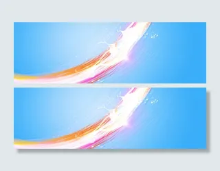 酷炫创意banner背景高清