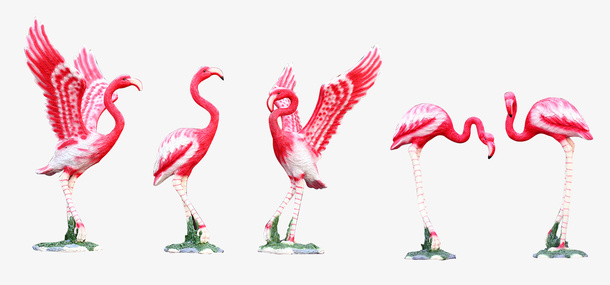 玻璃钢烈火鸟免抠