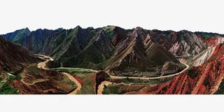 黄土高坡的自然景观高清免扣素材免抠