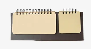 翻页台历免抠素材免抠