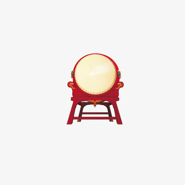 中国风锣鼓免抠