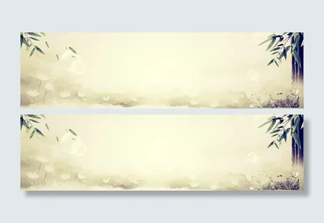 竹林荷塘背景高清