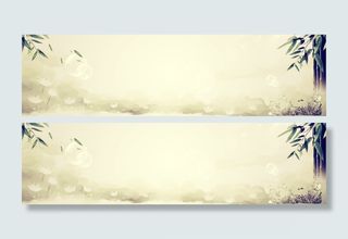 竹林荷塘背景高清