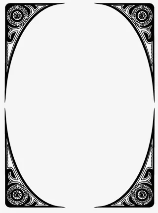 中式圆角花角边框边角免抠