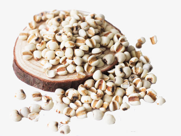 薏仁米和木盘免抠