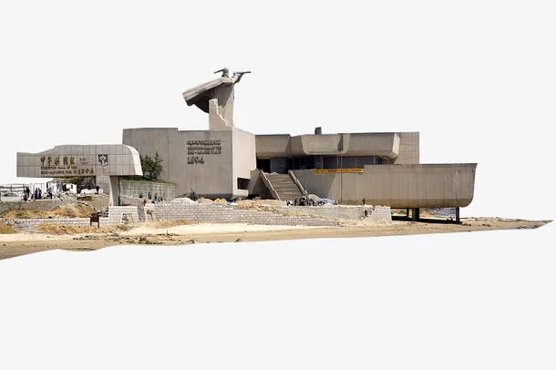 风景的设计威海的自然人文免抠