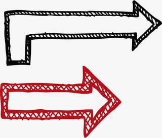 转向欧式箭头免抠