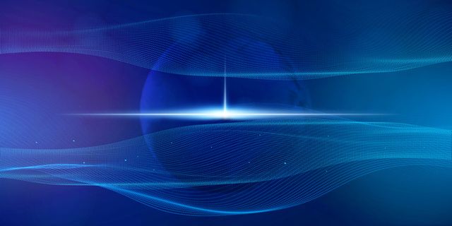 科技感点状粒子运动背景图高清