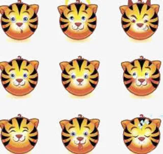 卡通可爱老虎免抠