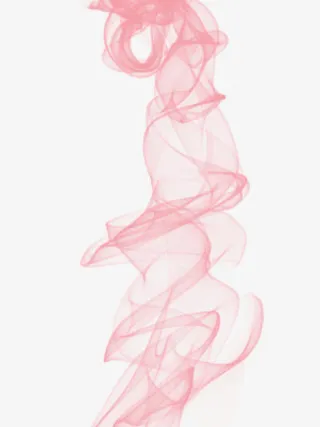 粉红色烟雾免抠