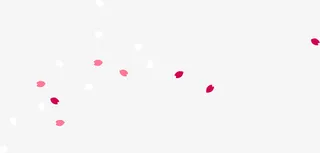 卡通唯美花瓣免抠