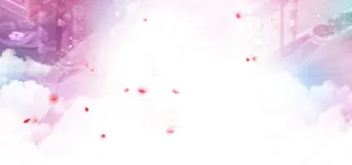 红色花瓣背景矢量素材