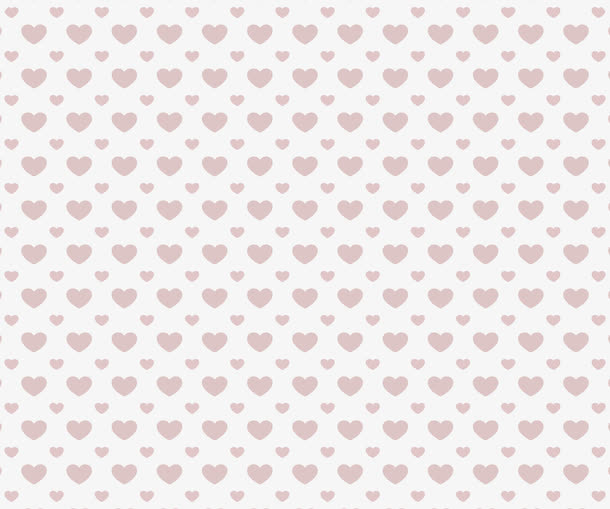 紫色爱心底纹免抠