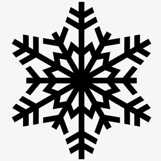 种类五雪花素材免抠