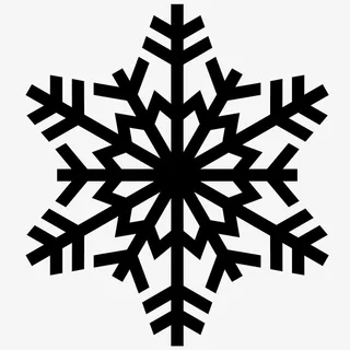 种类五雪花素材免抠