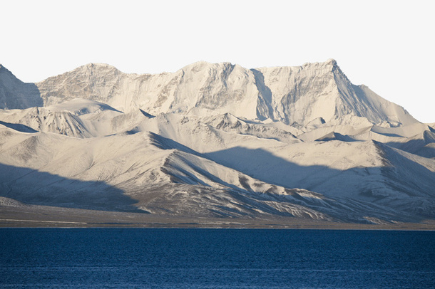 念青唐古拉山风景图免抠