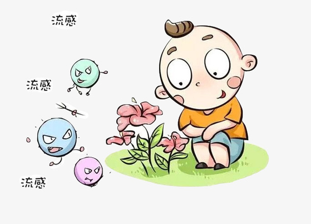 小孩感冒生病医院吃药发烧流鼻涕免抠