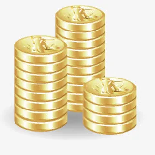 金融金币硬币免抠