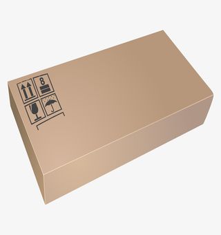 立体简约纸盒纸袋装饰广告设计免抠