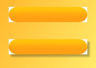 桔红色椭圆按钮免抠标签元素