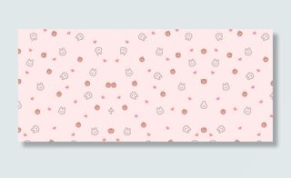 手绘儿童卡通可爱美食背景高清