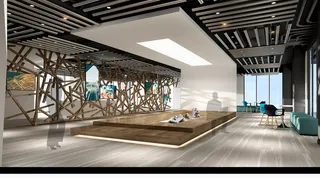 办公室展示区免抠