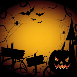 狂欢万圣节背景图高清