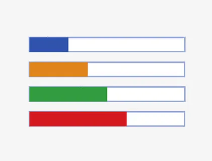 长方形填充标签免抠