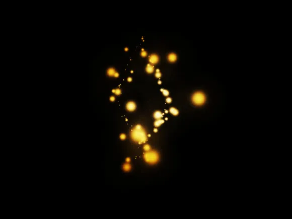 夜空里的闪光点缀唯美素材免抠
