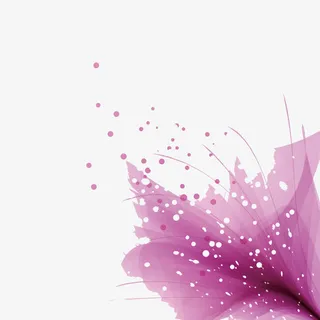 唯美植物花纹免抠