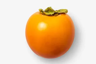 黄柿子设计元素免抠