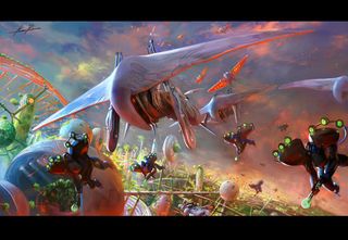 科技感未来感场景免抠