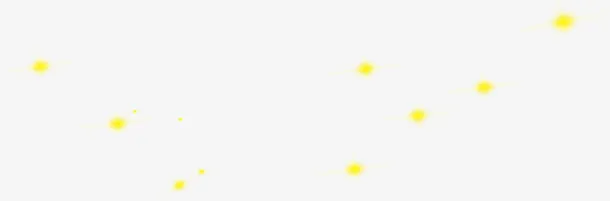 高清喷射黄色光效免抠