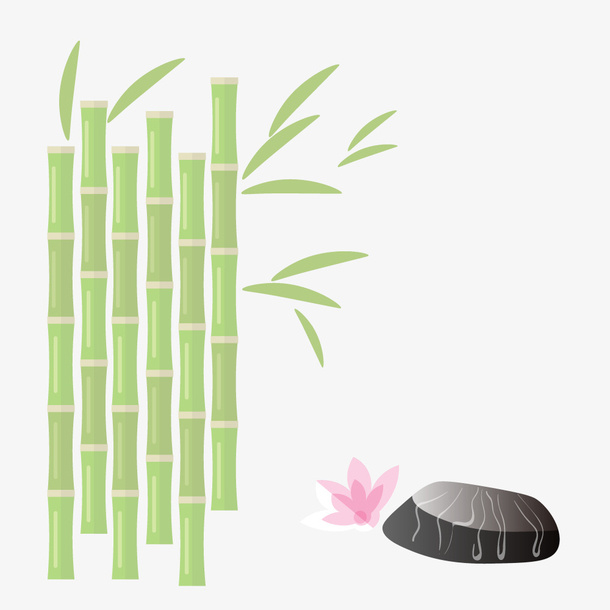 春天新色植物手绘免抠