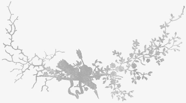 布料纹理手绘花纹免抠