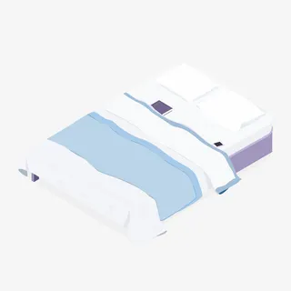 卡通床PNG下载免抠